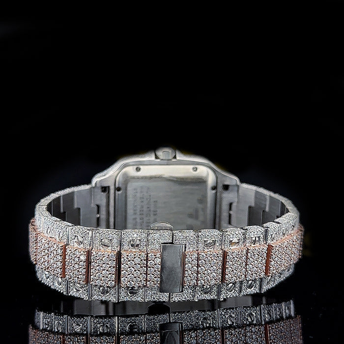 Santos Full Diamond Watch