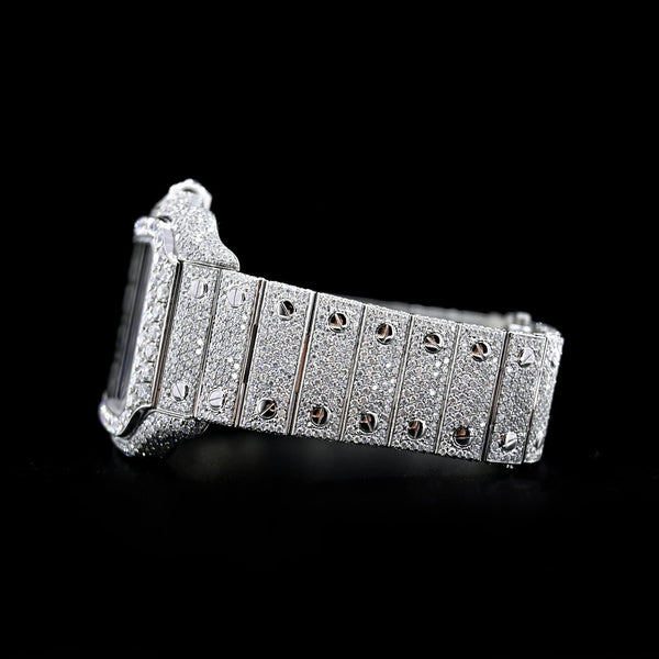 Santos Full Diamond Watch