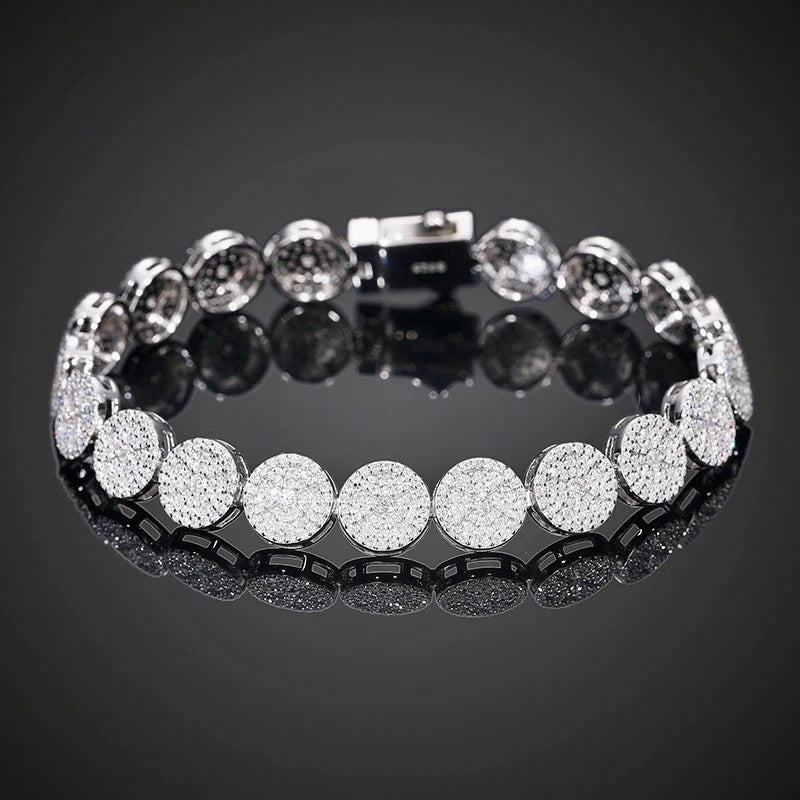 Diamond Tennis Bracelet 5mm - Silver 925