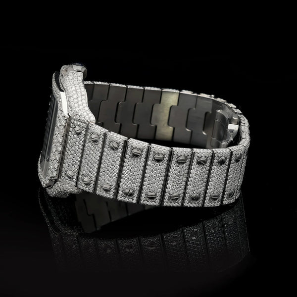 Santos Full Diamond Watch
