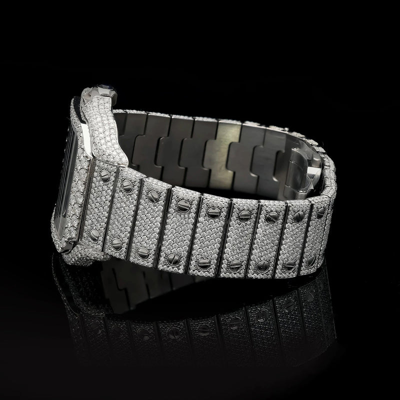 Santos Full Diamond Watch