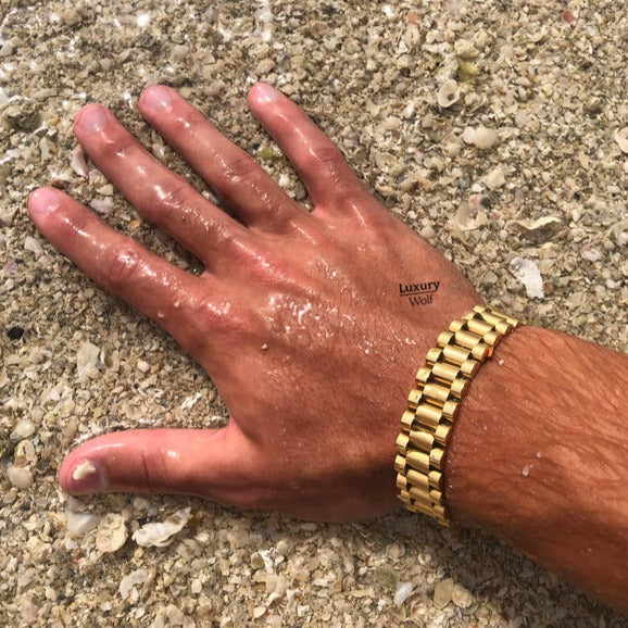 Braided Bracelet 5mm - Gold