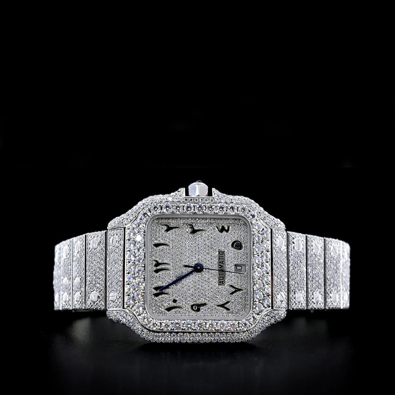 Santos Full Diamond Watch