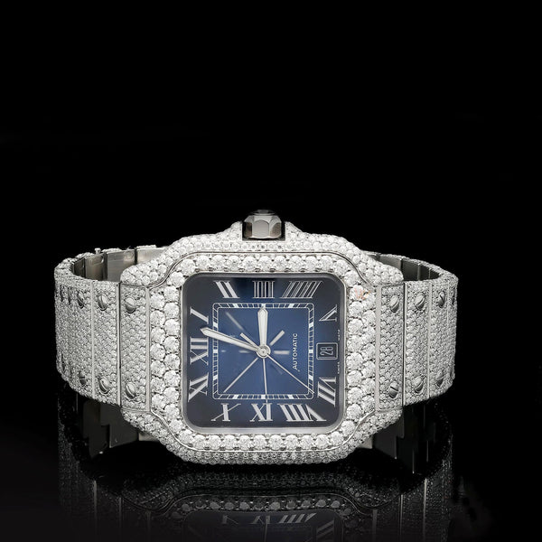 Santos Full Diamond Watch