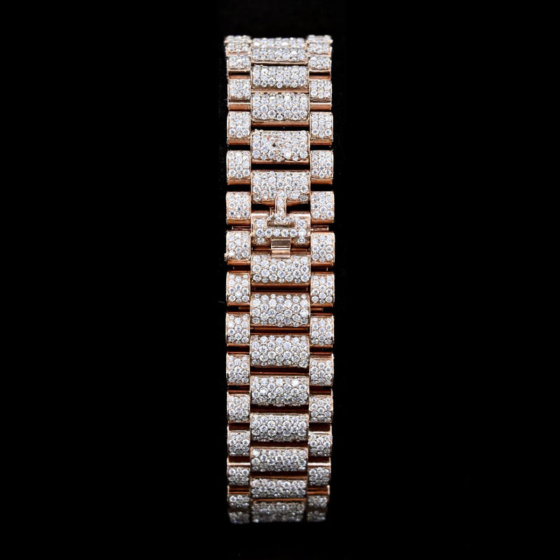 Arabic Full Diamond Watch