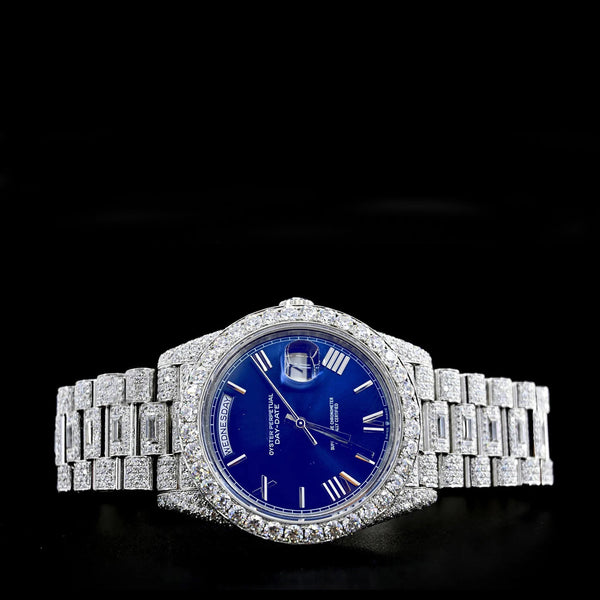 Diamond Roman Presidential Watch - Gold