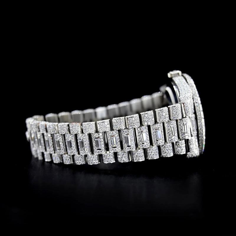 Diamond Roman Presidential Watch - Gold