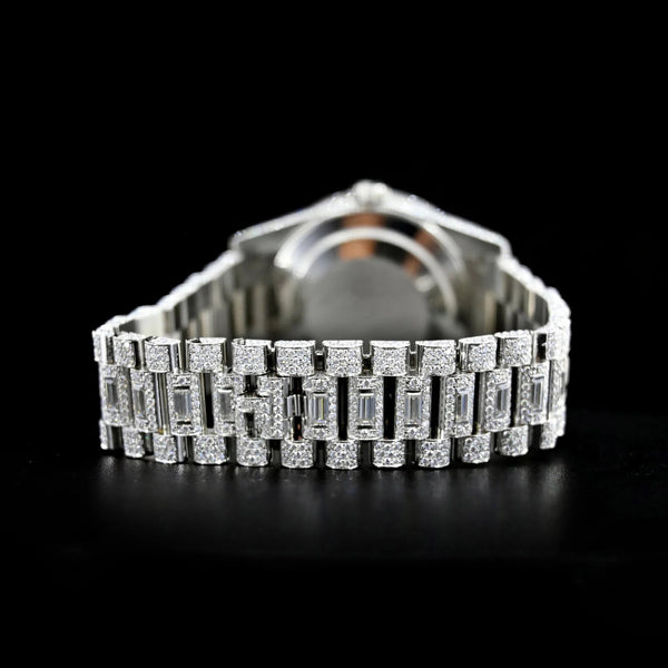 Diamond Roman Presidential Watch - Gold